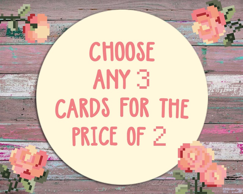 Vacation Cards and Mothers Day Cards Includes: Love Cards Birthday Cards Congratulation Cards Buy 2 Get 3 Cards Get 1 For Free