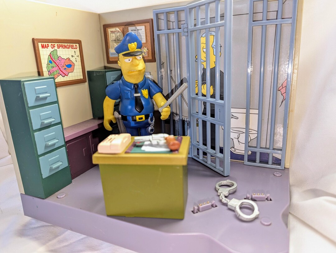 Simpson Springfield Pd Playmates the Simpsons