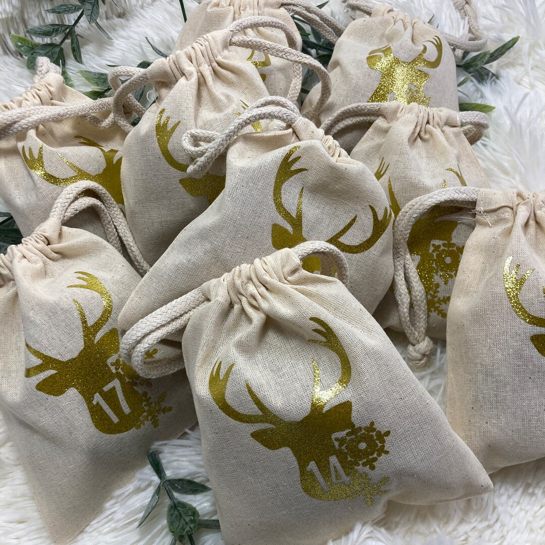 How To Hang Advent Bags