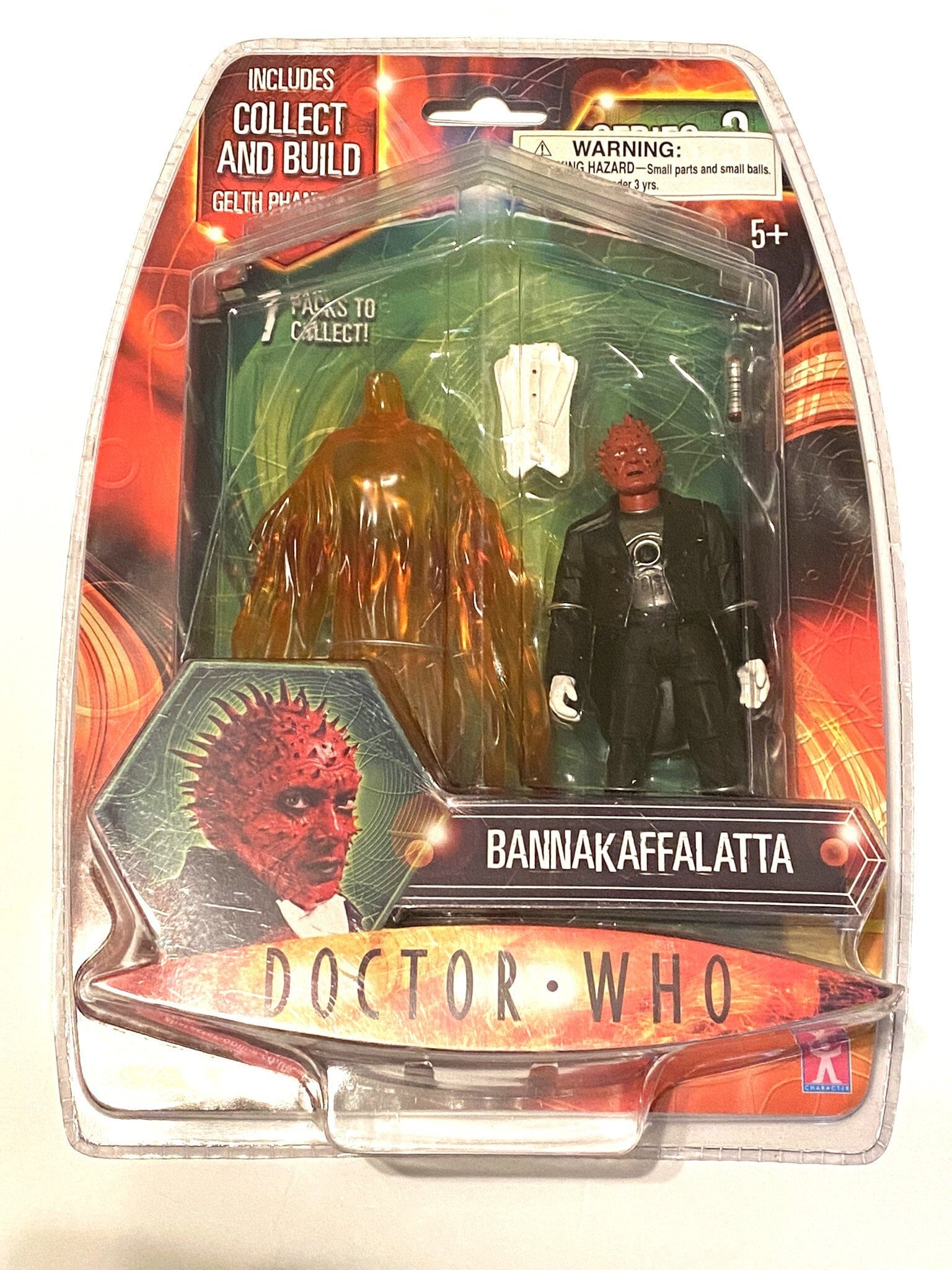 Doctor Who Series 3 Bannakaffalatta Action Figure NEW W