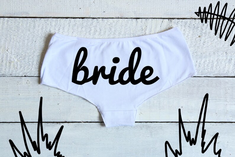 bride undies