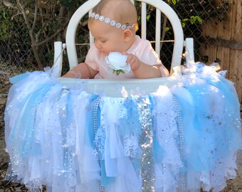 Baby Blue Winter Onederland, Winter Onederland Birthday, Winter Onederland highchair Banner,  First Birthday 1st Birthday, Winter Wonderland