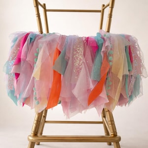 1st Birthday Banner - 1st Birthday Girl - Sprinkle First Birthday - Sweet One - Highchair Banner - High Chair Banner Girl image 1