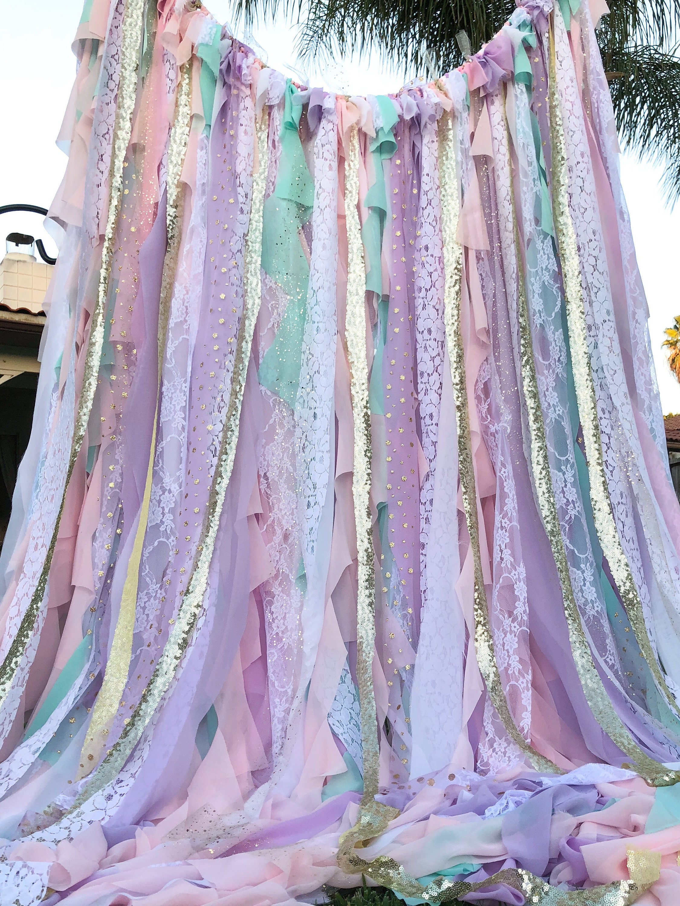 Unicorn Backdrop, Pastel Party Decor, Unicorn Party Decorations, Unic…
