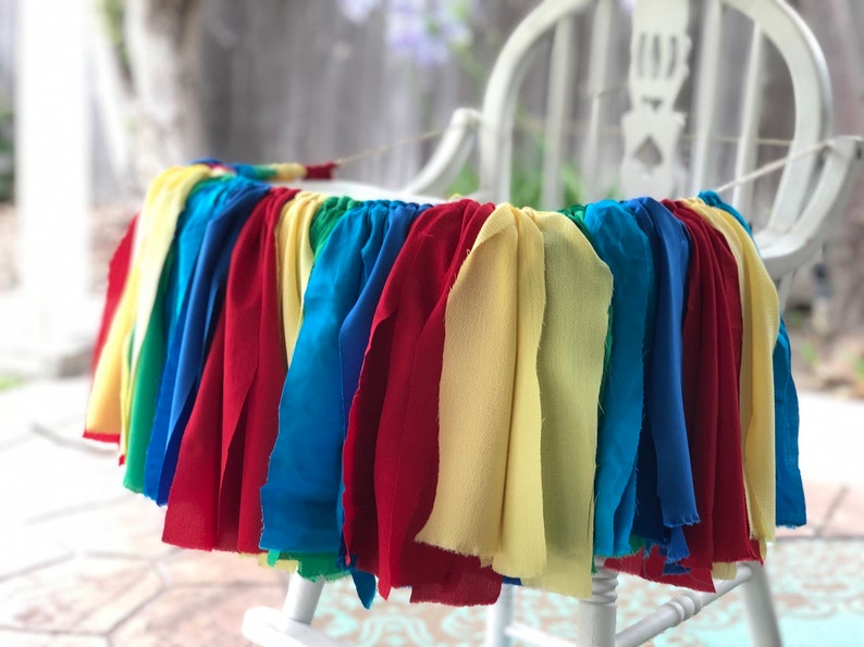 Colorful Banner 1st Birthday Boy First Birthday Banner Boy Highchair Banner Boy Boy First Birthday Decor High Chair Banner Boy