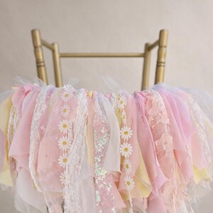 Groovy One Birthday, One Groovy Babe, Highchair Tutu, 1st birthday High Chair Banner, 1 Groovy birthday, Boho first Birthday image 1