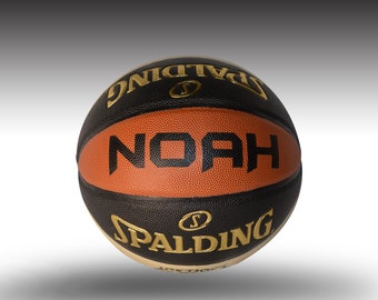 Customized Personalized Basketball Spalding Instinct Indoor/Outdoor Official Size Gift