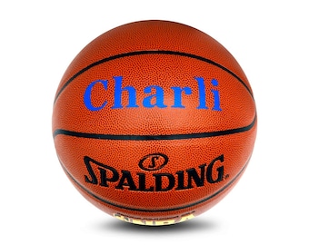 Customized Personalized Basketball Spalding Indoor/Outdoor Official Size Gift