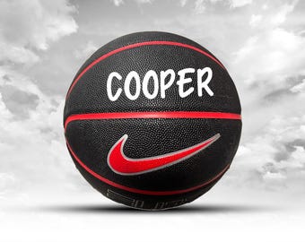 Customized Personalized Basketball Outdoor Gift Size