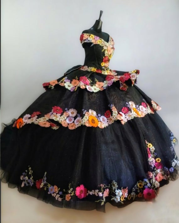 quinceanera dresses red and black LuxeEspy Sparkly Sequin Dress Ball Gown with Train Off Shoulder Sweet 16 Glitter 15 Dress for Quinceanera Womens Prom Gown 2 : Clothing, Shoes & Jewelry This dress could be custom made Quinceaera Ball Black Dress. 3D