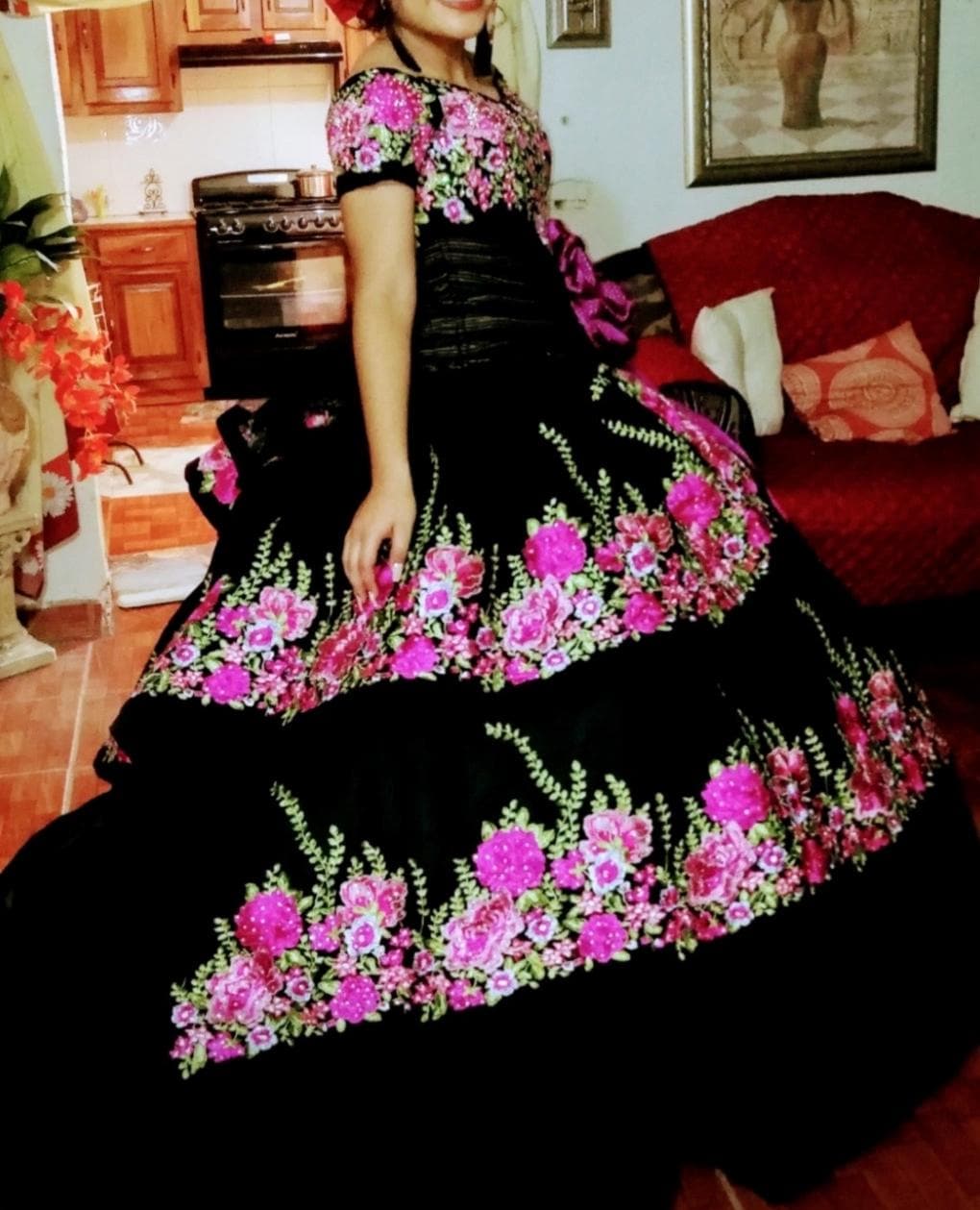 Vestidos Bordados Mexicanos Quinceanera - Etsy