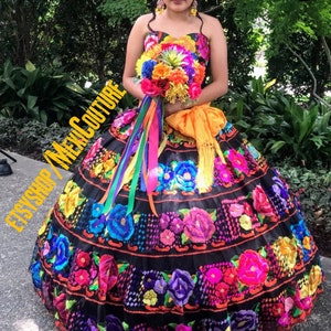 Mexican Quinceanera. Custom Made. Quince Dress. Quinceanera Mexicana. Mexican Embroidered Dress.charra Quinceanera Dress.vestido Mexicano Etsy Canada