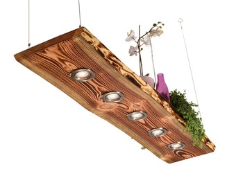 Ceiling lamp larch flamed kitchen - living room hanging lamp - dining room pendant lamp - ceiling lamp