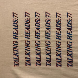 Talking Heads shirt image 10