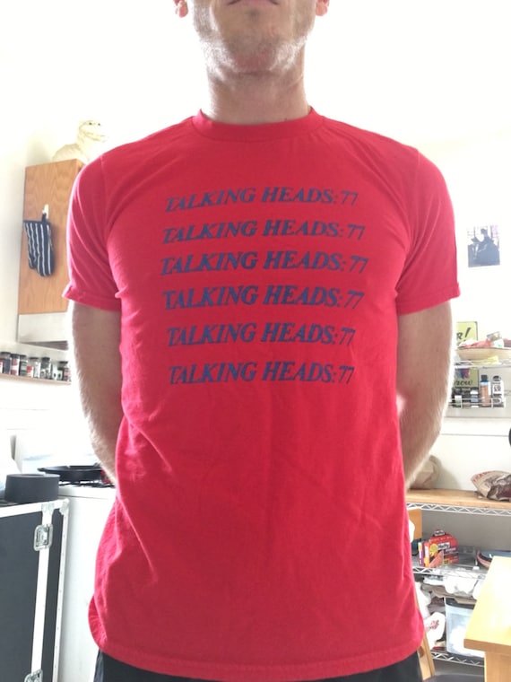 talking heads 77 shirt