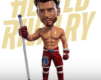 Scott - Heated Rivalry inspired Handmade Bobble Head Figurines