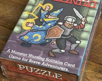 Mazo de introducción al juego de cartas Puzzle Dungeon Solitaire