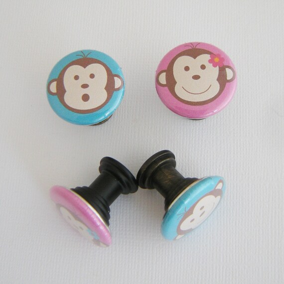 Monkey Drawer Pulls Etsy