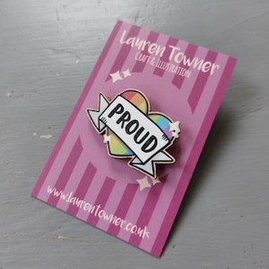 LGBTQ+ Arco Iris (Gay) Bandera del Orgullo Pin de Madera, Durable, Comunidad, Vibrante, Sostenible