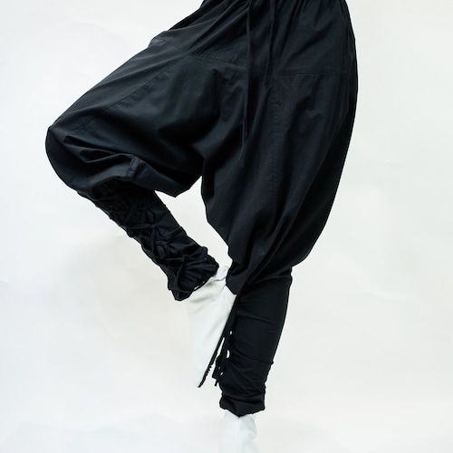 Calf Adjustable Sarouel Pants,cotton 100%, Unisex - Etsy