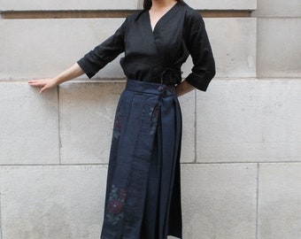 Custamised Kimono skirts, Recycled Kimono, o