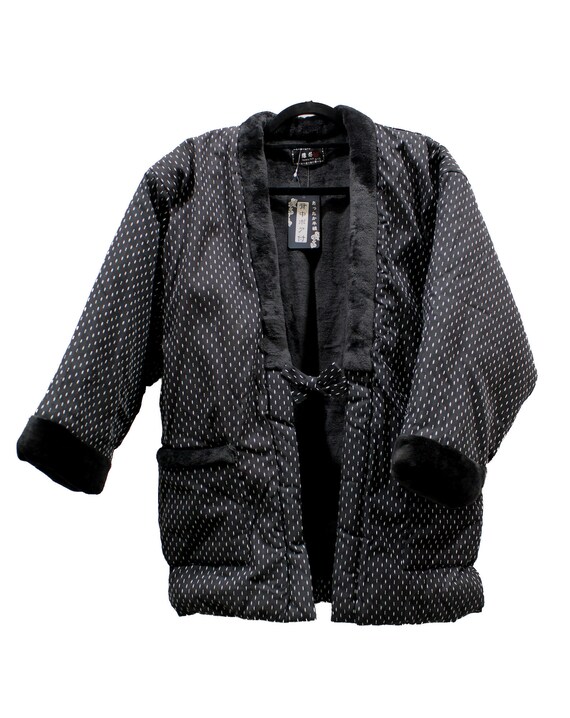 Hanten Warm Jacket Puffy Kimono Jacket 