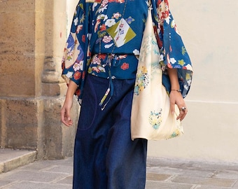 Floral Kimono Top