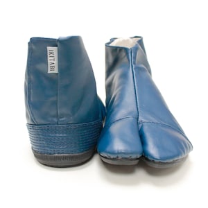 Leather Tabi Ankle Boots, hallux valgus correction, bare foot sensation, comfortable image 5
