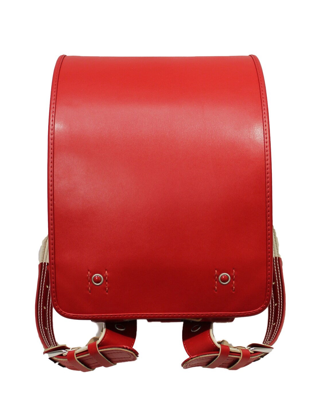 Japanese School Bag 'randoseru' Red Leather Etsy