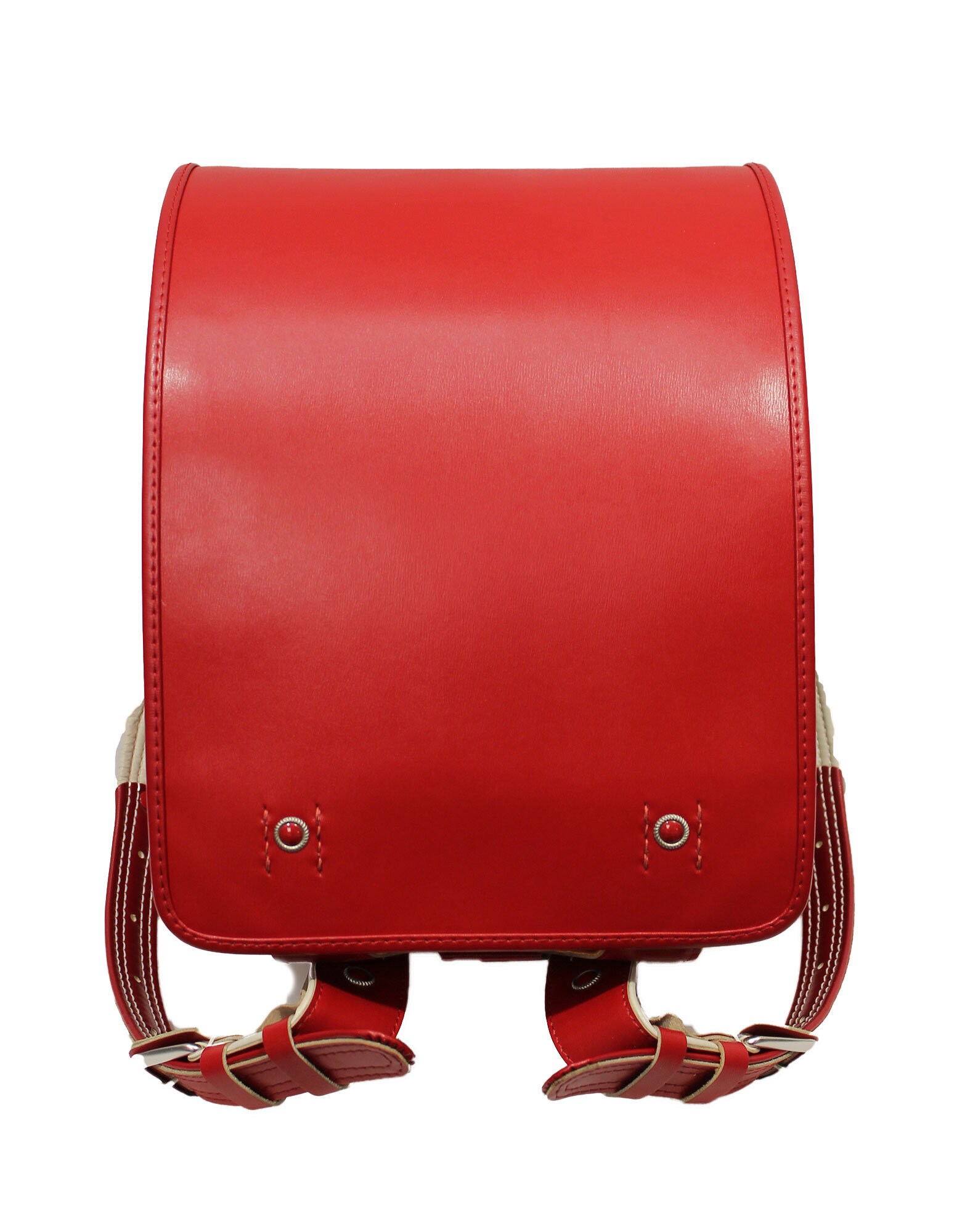 Japanese School Bag 'randoseru' Red Leather Etsy
