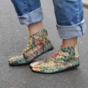 Japanese Ankle Boots Coba Geisha