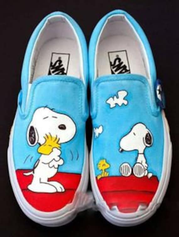 snoopy vans shoes