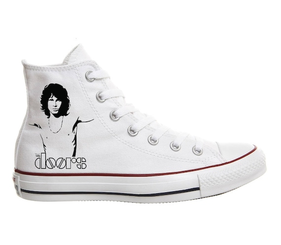 Hand-painted Converse Jim Morrison Shoes | Etsy