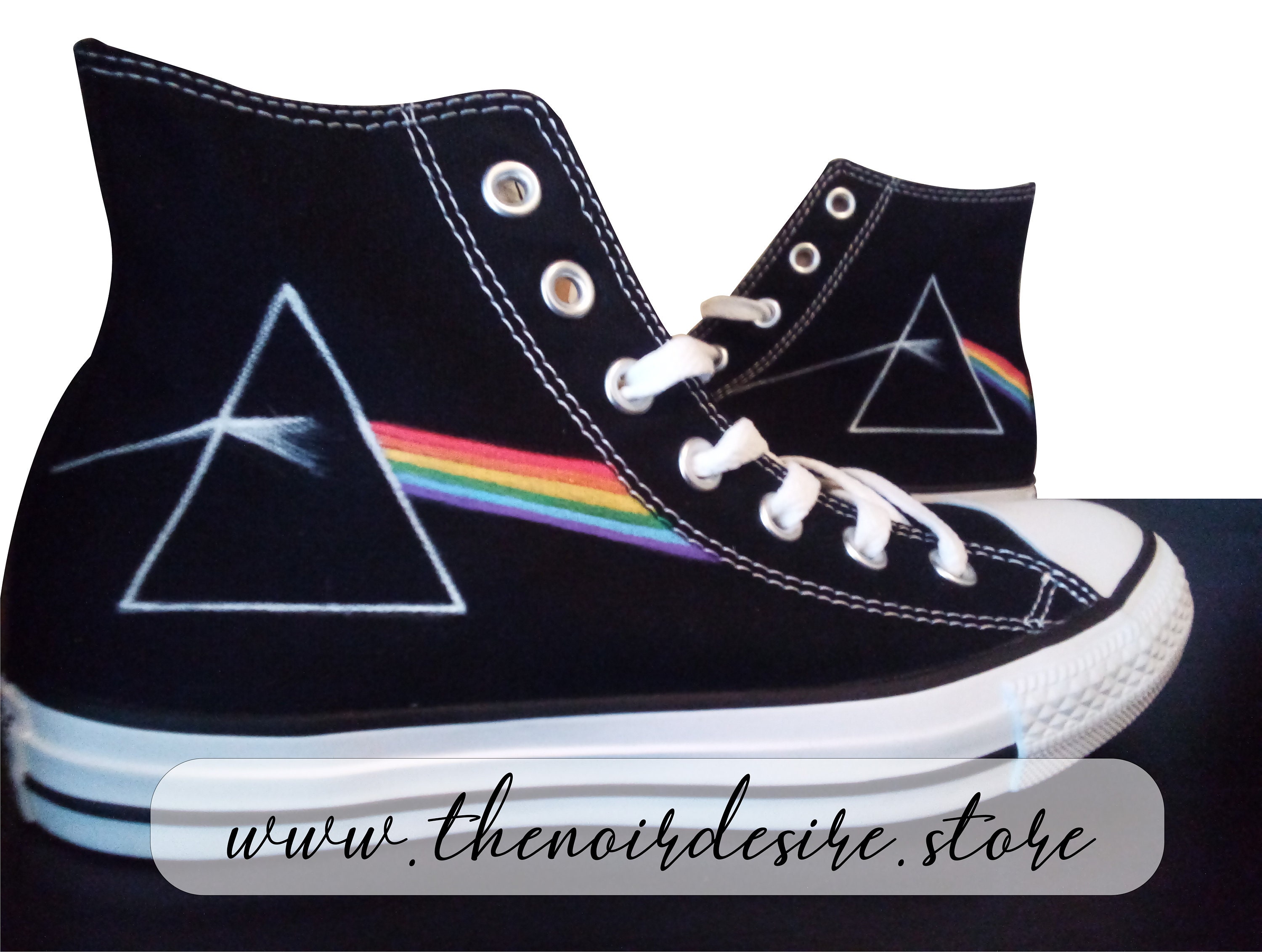 The Dark Side of the Moon Converse Personalizzate - Norway