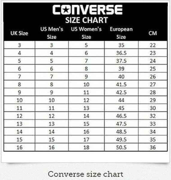 The Dark Side of Converse Converse Personalizzate - UK