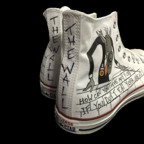 Converse pink floyd best sale
