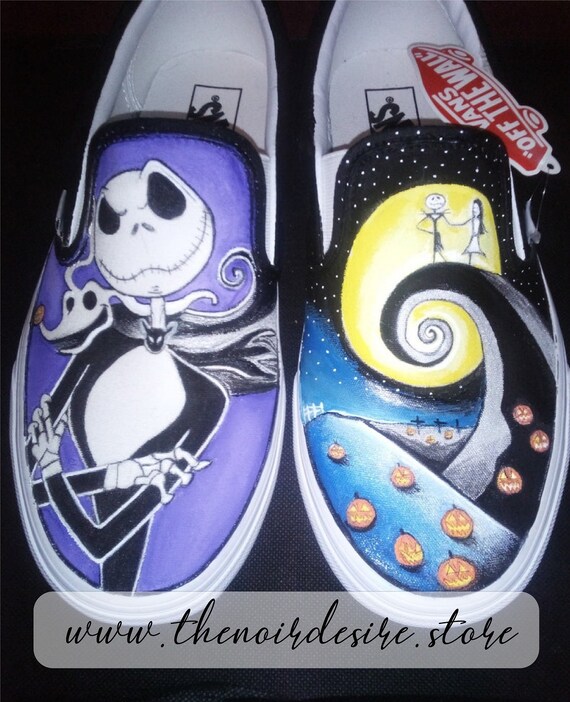 vans custom nightmare before christmas