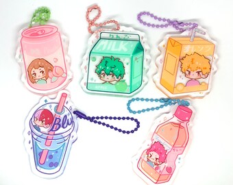 my hero academia croc charms