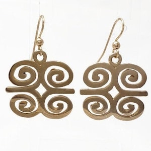 Pendientes con símbolo Adinkra (Dwennimmen)