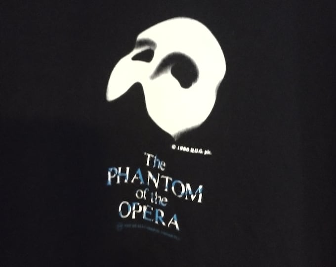 Featured listing image: Vintage 1992 Phantom of the Opera T-Shirt - Broadway Crew XL