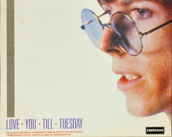 Disco de vinilo de David Bowie: Love You Till Tuesday, importación del Reino Unido, primera edición