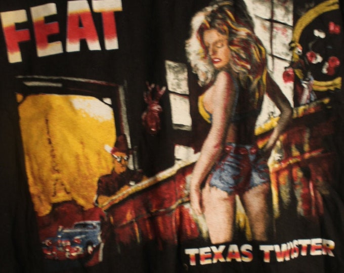 Featured listing image: Vintage 1990 Little Feat T-Shirt: Texas Twister Mambo Tour