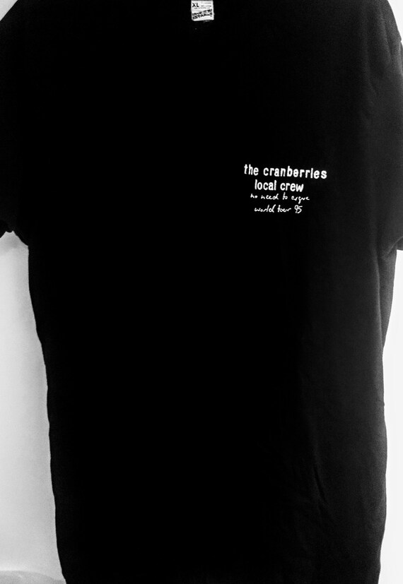 The Cranberries, Band T Shirt,Tech Crew T! Authen… - image 3