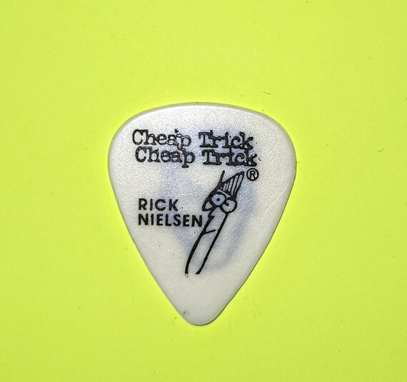 Cheap Trick Rick Nielsen ギターピック 1979年製ヴィンテージ チープトリック ギターピック - リック