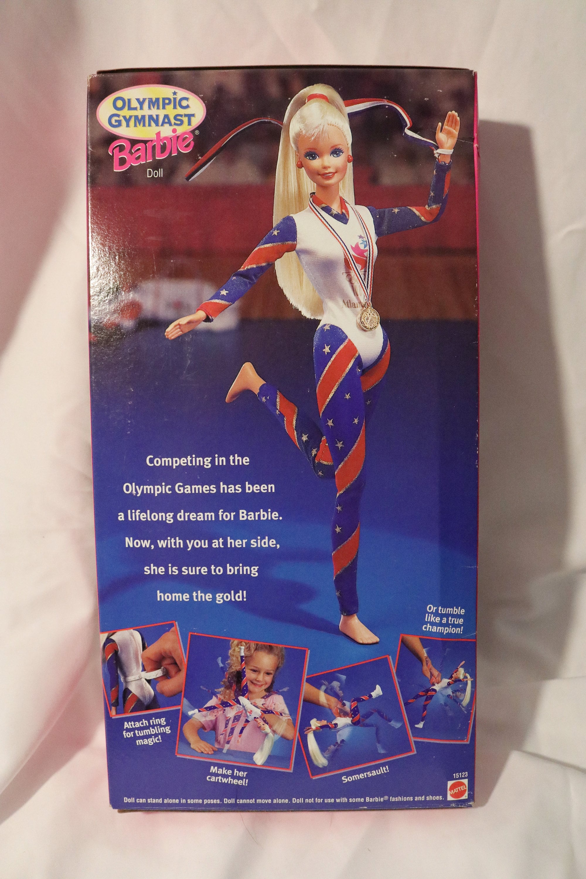 Barbie Olympic Gymnast Atlanta Games! Authentic Vintage 1996! Barbie ~ Olympic Gymnast New