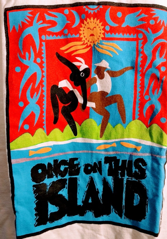 Once On This Island, T Shirt, Original Broadway Sh