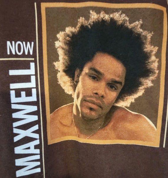 Maxwell, Concert T Shirt, Song Titles on Back! Au… - image 2