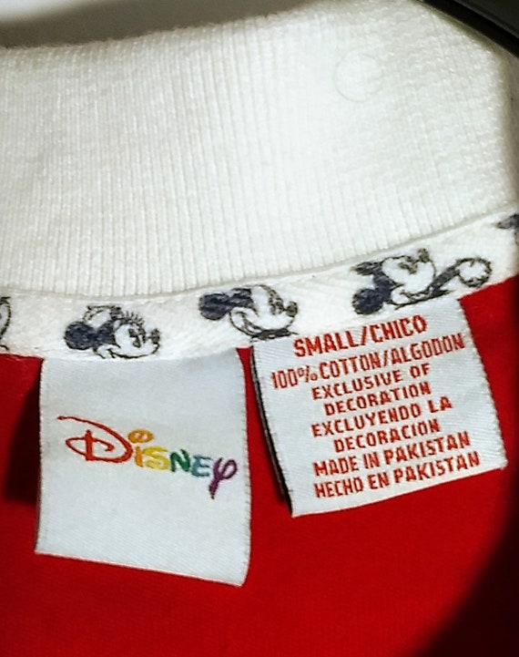Disney, Mickey Mouse, Embroidered Golf Shirt, Lic… - image 4