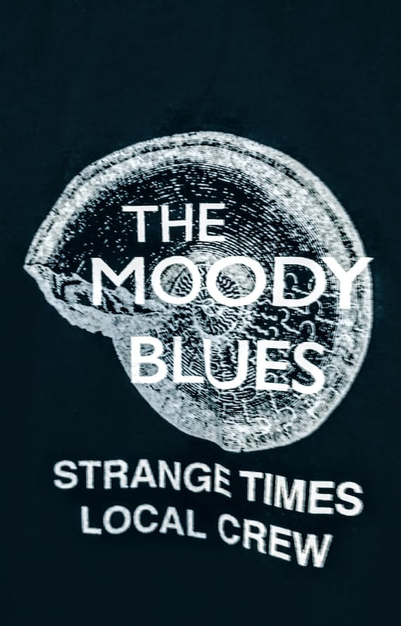 The Moody Blues, Concert T Shirt, Tech Crew Shirt!