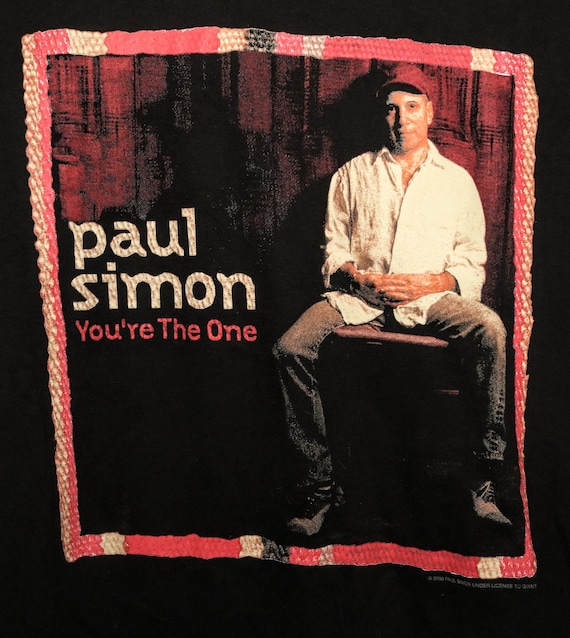 Paul Simon, Concert T Shirt, RARE! Authentic Vint… - image 1
